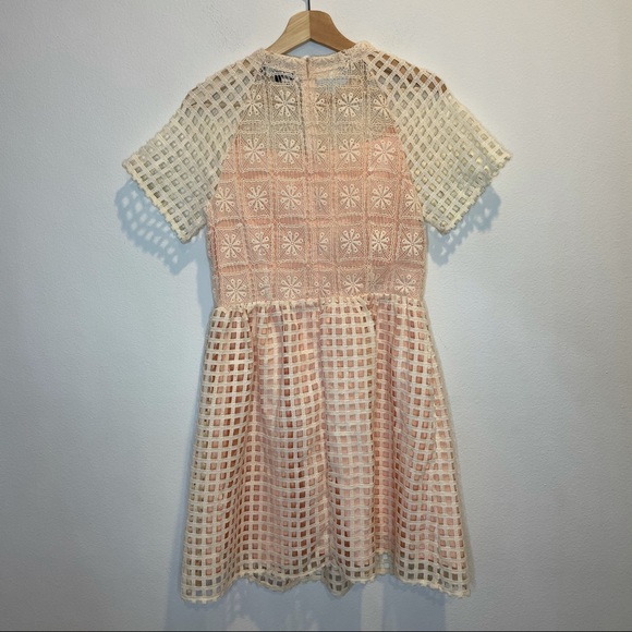 ELLIAT REVOLVE Soft Pink Lace Overlay Dress - Picture 6 of 15